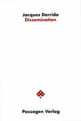 Derrida / Engelmann |  Dissemination | Buch |  Sack Fachmedien