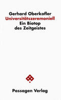 Oberkofler |  Universitätszeremoniell | Buch |  Sack Fachmedien
