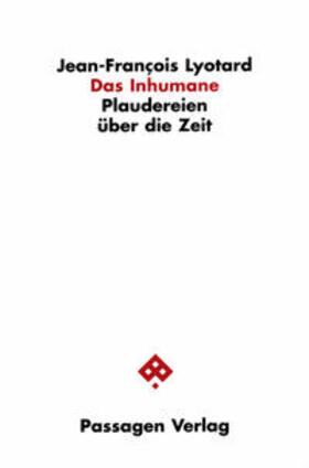 Lyotard / Engelmann | Das Inhumane | Buch | 978-3-85165-473-8 | sack.de