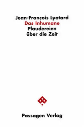 Lyotard / Engelmann | Das Inhumane | Buch | 978-3-85165-473-8 | sack.de