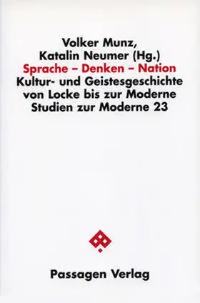 Munz / Neumer |  Sprache - Denken - Nation | Buch |  Sack Fachmedien