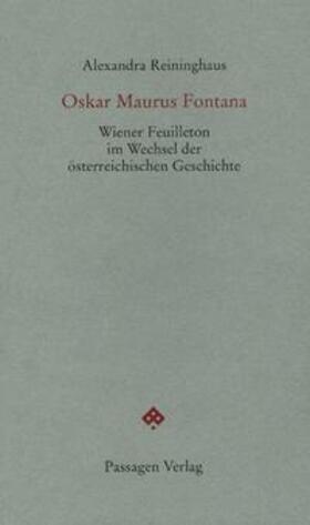 Reininghaus |  Oskar Maurus Fontana | Buch |  Sack Fachmedien