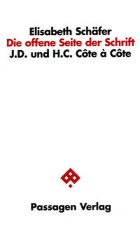 Schäfer |  Die offene Seite der Schrift | Buch |  Sack Fachmedien