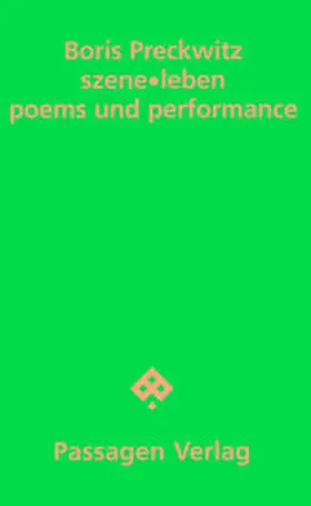 Preckwitz |  szene.leben | Buch |  Sack Fachmedien