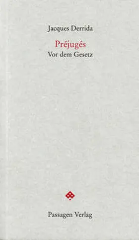 Derrida / Engelmann |  Préjugés | Buch |  Sack Fachmedien