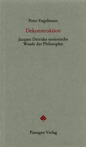 Engelmann |  Dekonstruktion | Buch |  Sack Fachmedien