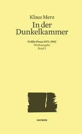 Merz / Bundi |  In der Dunkelkammer | Buch |  Sack Fachmedien