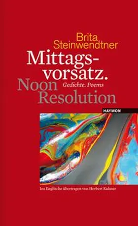 Steinwendtner |  Mittagsvorsatz. Noon Resolution | Buch |  Sack Fachmedien