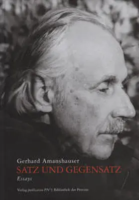 Amanshauser |  Satz und Gegensatz | Buch |  Sack Fachmedien
