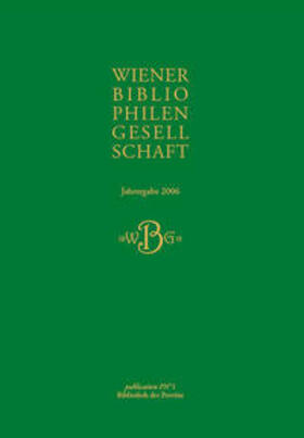 Cernajsek | Wiener Bibliophilen Gesellschaft | Buch | 978-3-85252-747-5 | sack.de
