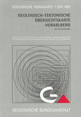 Oberhauser |  Geologisch-tektonische Übersichtskarte von Vorarlberg | Buch |  Sack Fachmedien