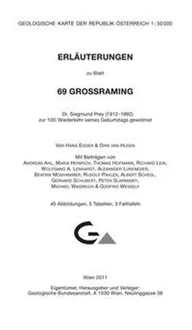 Egger / van Husen |  Erläuterungen zu Blatt 69 Großraming | Buch |  Sack Fachmedien