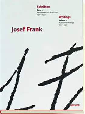Frank / Bojankin / Long |  Schriften/Writings | Buch |  Sack Fachmedien