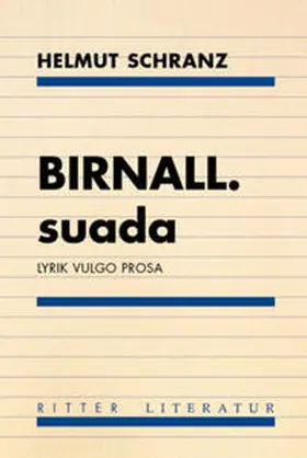 Schranz |  BIRNALL. suada | Buch |  Sack Fachmedien