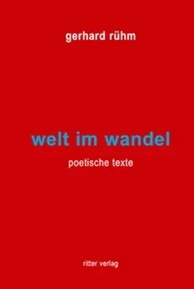 Rühm |  welt im wandel | Buch |  Sack Fachmedien