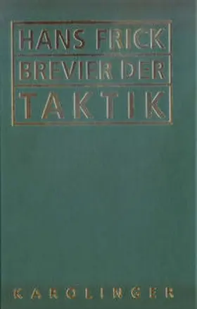 Frick |  Brevier der Taktik | Buch |  Sack Fachmedien