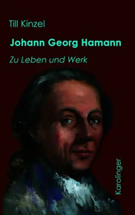 Kinzel |  Johann Georg Hamann | Buch |  Sack Fachmedien