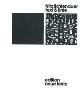 Lichtenauer |  Text und Linie | Buch |  Sack Fachmedien