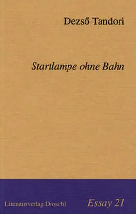 Tandori / Grond |  Startlampe ohne Bahn | Buch |  Sack Fachmedien