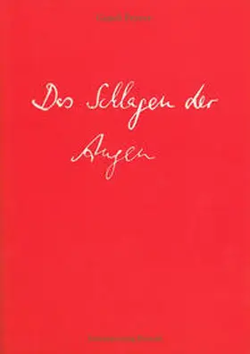 Feyrer |  Das Schlagen der Augen | Buch |  Sack Fachmedien