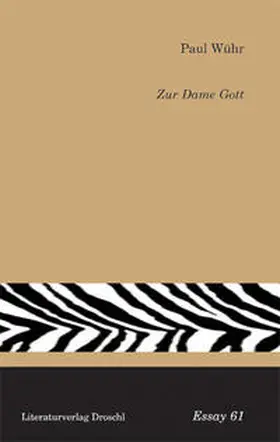 Wühr |  Zur Dame Gott | Buch |  Sack Fachmedien
