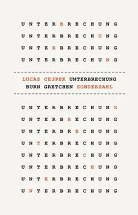 Cejpek |  UNTERBRECHUNG | Buch |  Sack Fachmedien