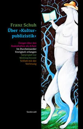 Schuh |  Über ›Kulturpublizistik‹ | Buch |  Sack Fachmedien