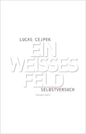 Cejpek |  Ein weißes Feld | Buch |  Sack Fachmedien
