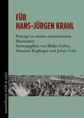 Meike / Kapfinger / Volz |  Für Hans-Jürgen Krahl | Buch |  Sack Fachmedien