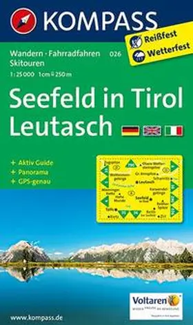  Seefeld in Tirol, Leutasch 1 : 25 000 | Sonstiges |  Sack Fachmedien