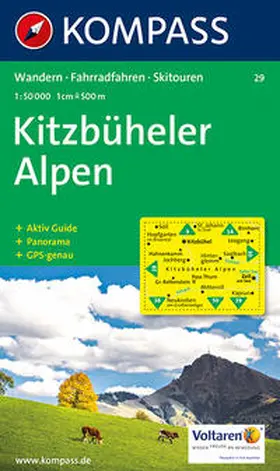 Kitzbüheler Alpen 1 : 50 000 | Sonstiges |  Sack Fachmedien