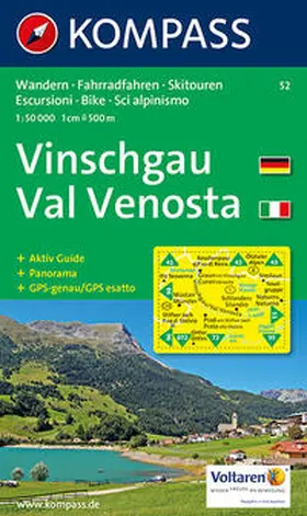  Vinschgau, Val Venosta 1 : 50 000 | Sonstiges |  Sack Fachmedien
