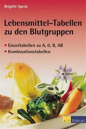 Speck / Thumm |  Lebensmittel-Tabellen zu den Blutgruppen | Buch |  Sack Fachmedien