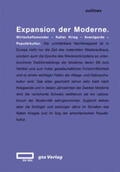 Albrecht / Kohler / Maurer |  Expansion der Moderne | Buch |  Sack Fachmedien