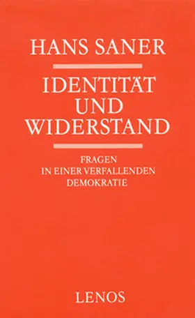 Saner |  Identität und Widerstand | Buch |  Sack Fachmedien
