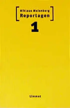 Meienberg |  Reportagen 1 | Buch |  Sack Fachmedien