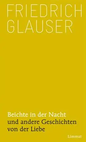 Glauser |  Beichte in der Nacht | Buch |  Sack Fachmedien