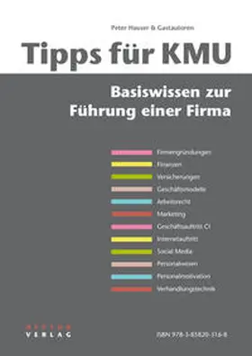 Hauser |  Tipps für KMU | Buch |  Sack Fachmedien
