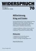 Gebauer / Roithner / Hagen |  Widerspruch 70 | Buch |  Sack Fachmedien
