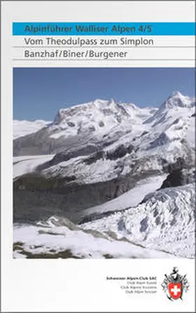 Banzhaf / Biner / Beat |  Alpinführer Walliser Alpen 4/5 | Buch |  Sack Fachmedien