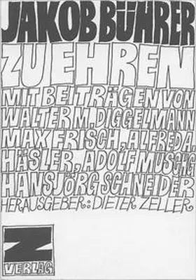 Zeller |  Jakob Bührer zu Ehren | Buch |  Sack Fachmedien