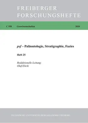 Elicki |  psf – Paläontologie, Stratigraphie, Fazies | Buch |  Sack Fachmedien