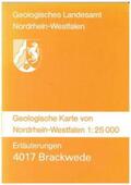 Mestwerdt |  Geologische Karten von Nordrhein-Westfalen 1:25000 / Brackwede | Sonstiges |  Sack Fachmedien