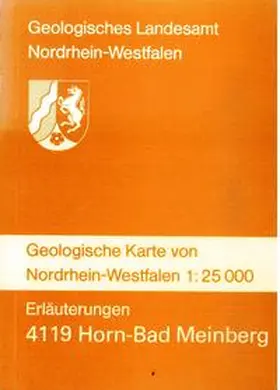 Farrenschon |  Geologische Karten von Nordrhein-Westfalen 1:25000 / Horn-Bad Meinberg | Buch |  Sack Fachmedien