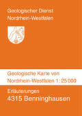 Skupin |  Geologische Karten von Nordrhein-Westfalen 1:25000 / Benninghausen | Sonstiges |  Sack Fachmedien
