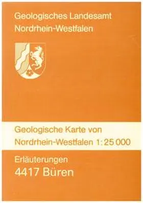 Hiss |  Geologische Karten von Nordrhein-Westfalen 1:25000 / Büren | Sonstiges |  Sack Fachmedien