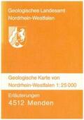 Krusch |  Geologische Karten von Nordrhein-Westfalen 1:25000 / Menden | Sonstiges |  Sack Fachmedien