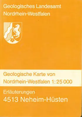 Kühne |  Geologische Karten von Nordrhein-Westfalen 1:25000 / Neheim-Hüsten | Sonstiges |  Sack Fachmedien