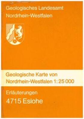 Ebert / Müller | Geologische Karten von Nordrhein-Westfalen 1:25000 / Eslohe | Sonstiges | sack.de