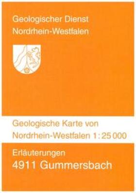 Ribbert |  Geologische Karten von Nordrhein-Westfalen 1 : 25000 / Gummersbach | Buch |  Sack Fachmedien
